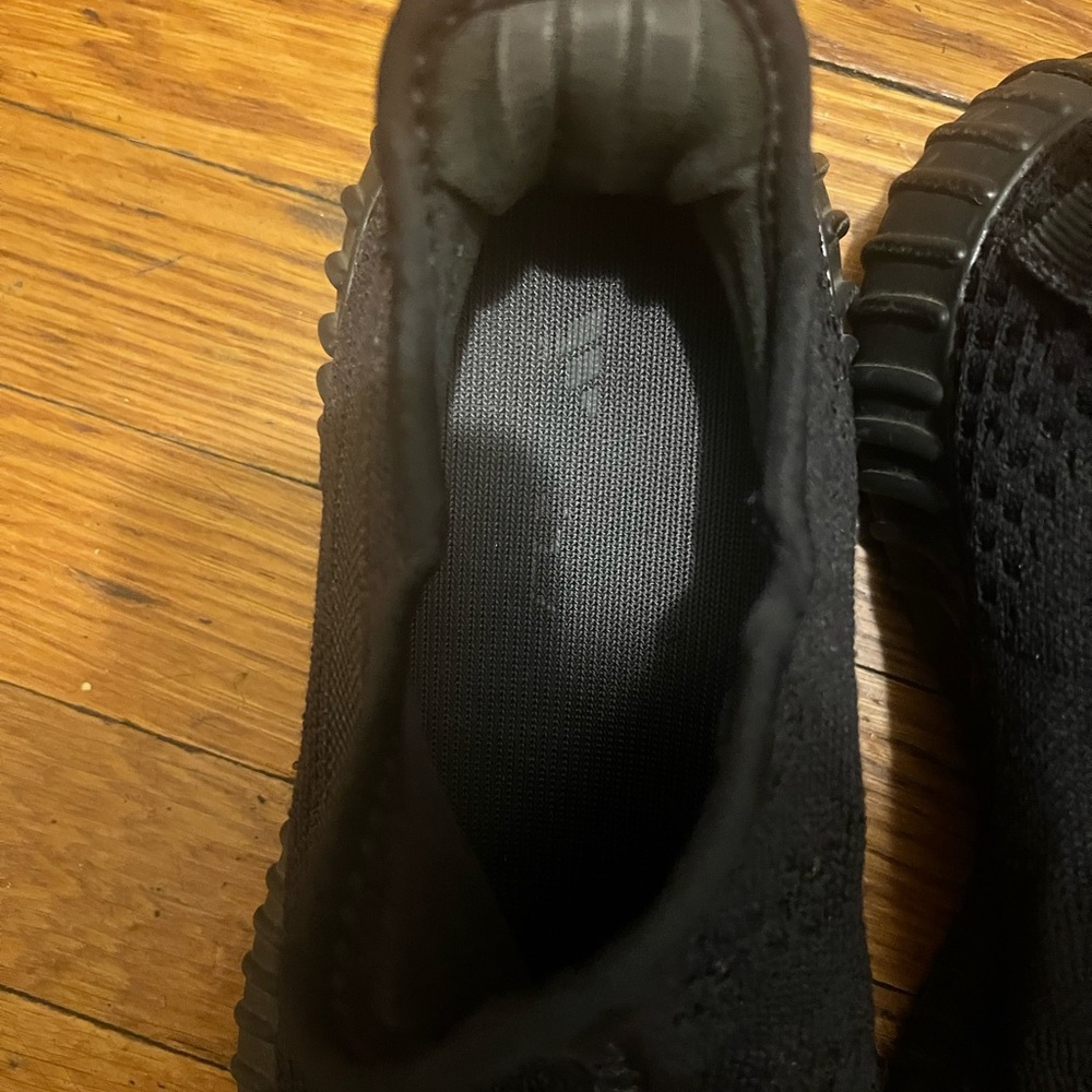 Black Knit Sneakers